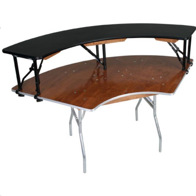 Rental store for Serpentine Table Riser  Lg  Black in Omaha NE