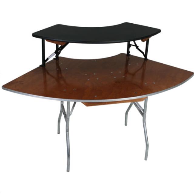 Rental store for Serpentine Table Riser  Sm  Black in Omaha NE