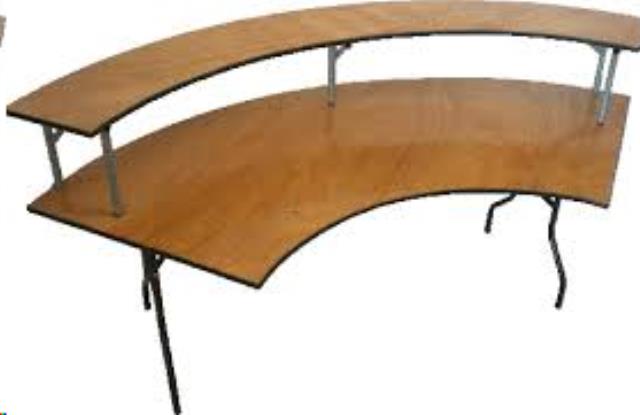 Rental store for Bar Kit Serpentine Table in Omaha NE